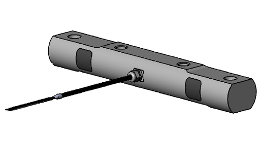 Loadcell Dual Shear Beam (20t) RVS, STAINLESS STEEL